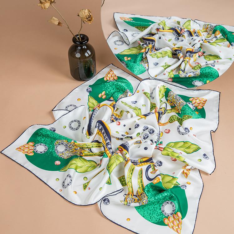 Silk Neck Scarf Women