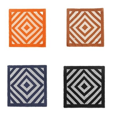 Scairf síoda saincheaptha le haghaidh bridal