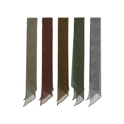 Scairf síoda saincheaptha le haghaidh bainise